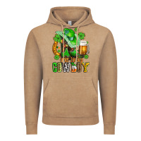 Vintage Coffee one lucky  cowboy with hat and boots Vintage Hoodie - AdoDesignShop
