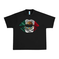 Black mexico lips Urban Heavy Tee - AdoDesignShop