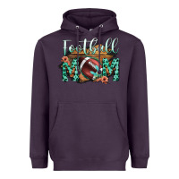 Plum Football Mom Heavyweight Hoodie - Bettercallsaul