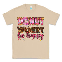 Mushroom donut worry be happy Classic Tee - AdoDesignShop
