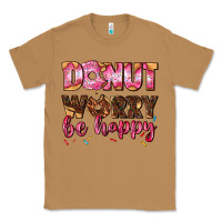 Toasted Coconut donut worry be happy Classic Tee - AdoDesignShop