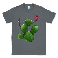 Charcoal Heather heart cactus Classic Tee - Jasminsmagicworld