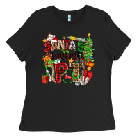 Black santa's favorite pt Ladies Tee - Zillion Design Studio
