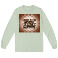 Matcha educated motivated elevated melanated Long Sleeve Tee - MaliasSmallBusiness