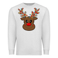 Oatmeal Heather Rudolph Premium Sweatshirt - Bettercallsaul
