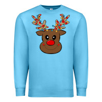 Ocean Blue Rudolph Premium Sweatshirt - Bettercallsaul