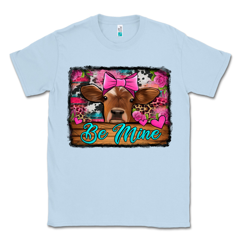 Be Mine Valentine's Day Cow Classic Tee by Jasminsmagicworld | Teevron