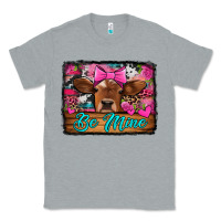 Heather Grey be mine valentine's day cow Classic Tee - Jasminsmagicworld