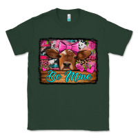 Sports Green be mine valentine's day cow Classic Tee - Jasminsmagicworld
