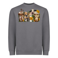 Storm cows coffee cups Heavyweight Sweatshirt - Jasminsmagicworld