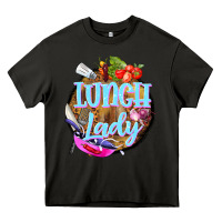 Asphalt western lunch lady Heavy Core Tee - BarkalooDesign