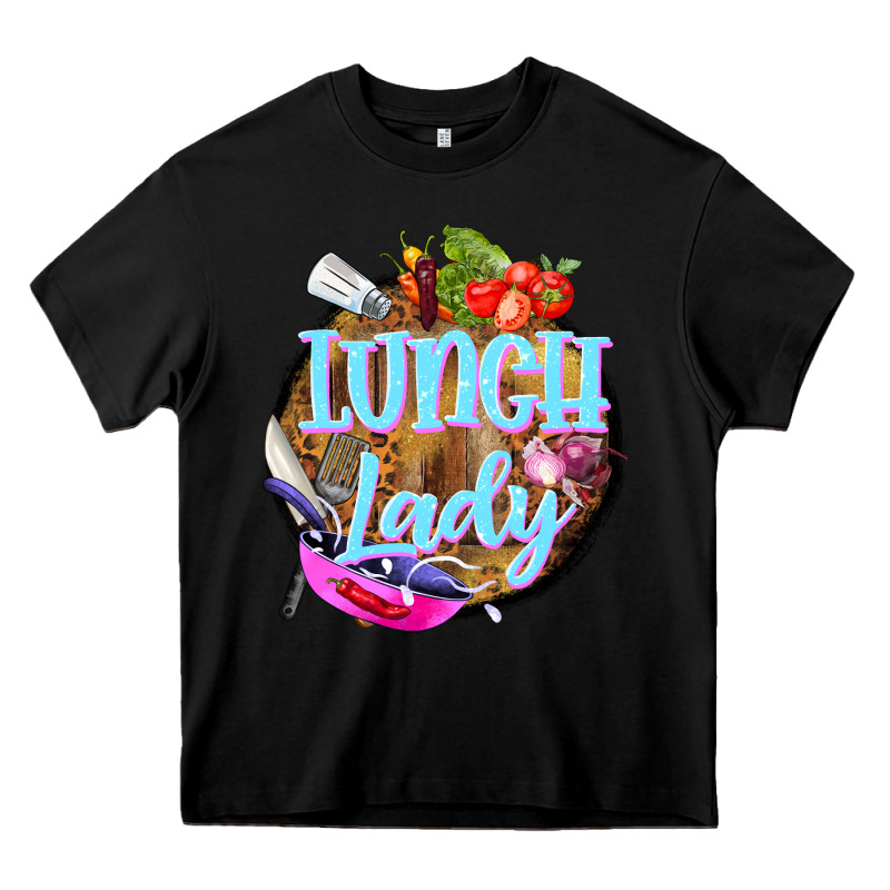 Western Lunch Lady Heavy Core Tee by BarkalooDesign | Teevron