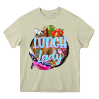 Mossy western lunch lady Heavy Core Tee - BarkalooDesign