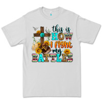 Dove Grey this is how i fight my battles Premium Tee - Zillion Design Studio