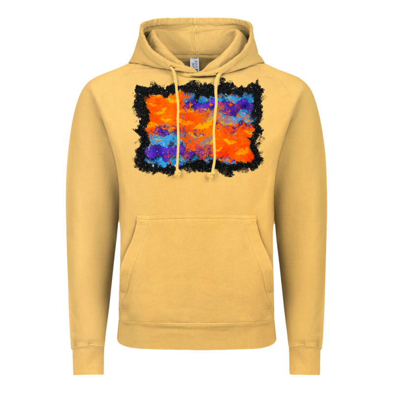 Halloween Bat Background Vintage Hoodie by BundleAndBundleShop | Teevron