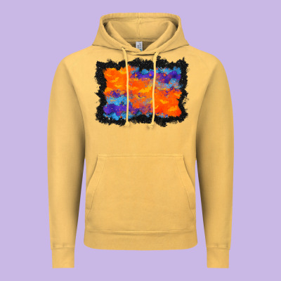 Halloween Bat Background Vintage Hoodie Designed By Bundleandbundleshop