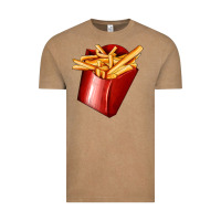 Vintage Coffee french fries Vintage Tee - AdoDesignShop