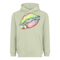 Matcha Pastel Color Easter Lips Heavyweight Hoodie - Bettercallsaul