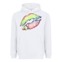 White Pastel Color Easter Lips Heavyweight Hoodie - Bettercallsaul