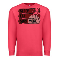 Cardinal surf, sleep, eat Premium Sweatshirt - Bettercallsaul