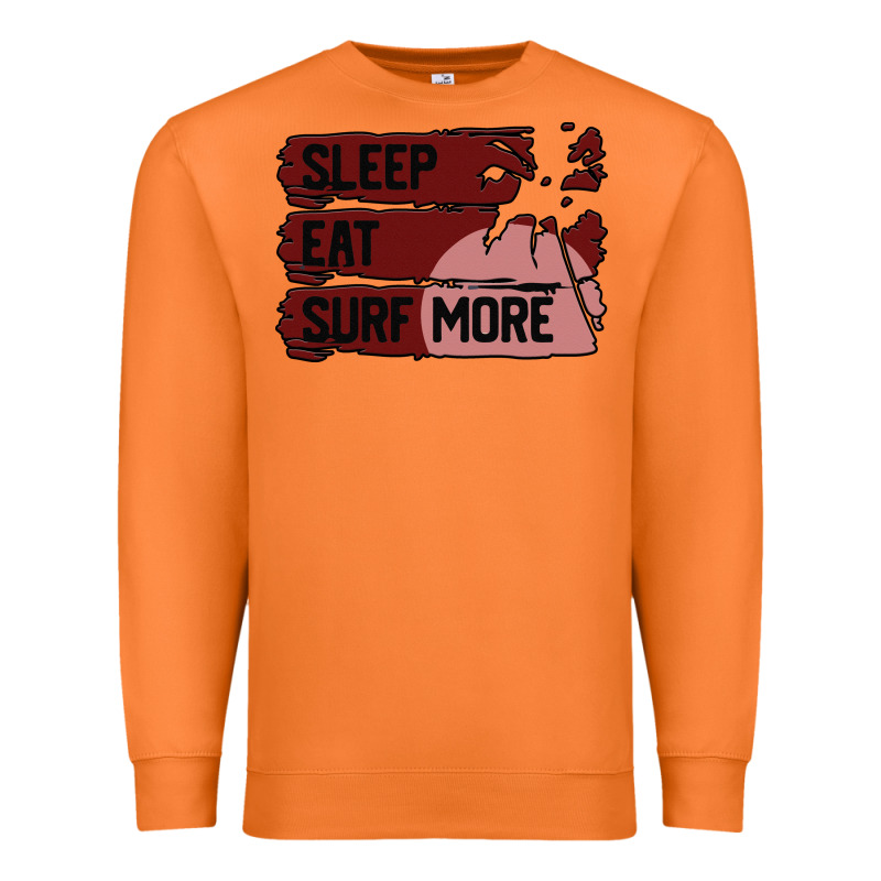 Surf, Sleep, Eat Premium Sweatshirt by Bettercallsaul | Teevron