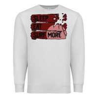 Dove Grey surf, sleep, eat Premium Sweatshirt - Bettercallsaul