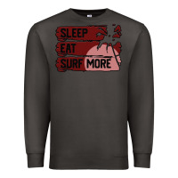 Smoke surf, sleep, eat Premium Sweatshirt - Bettercallsaul