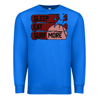 True Royal surf, sleep, eat Premium Sweatshirt - Bettercallsaul