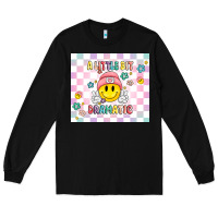 Black a little bit dramatic retro Long Sleeve Tee - MaliasSmallBusiness