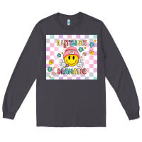 Smoke a little bit dramatic retro Long Sleeve Tee - MaliasSmallBusiness