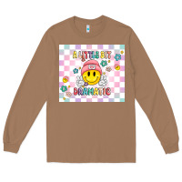 Toasted Coconut a little bit dramatic retro Long Sleeve Tee - MaliasSmallBusiness