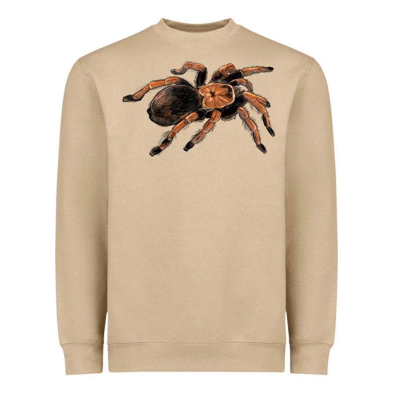 Mexican Red Knee Tarantula Heavyweight Sweatshirt by LillyAllenDesigns | Teevron