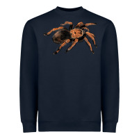 Navy Mexican Red Knee Tarantula Heavyweight Sweatshirt - LillyAllenDesigns