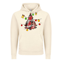 Vintage Artic Christmas trees lights Vintage Hoodie - JahusDesignShop