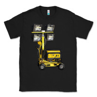 Black Towable Light Towers Classic Tee - LillyAllenDesigns