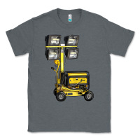 Charcoal Heather Towable Light Towers Classic Tee - LillyAllenDesigns