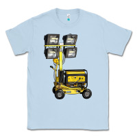 Dusty Blue Towable Light Towers Classic Tee - LillyAllenDesigns