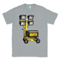 Heather Grey Towable Light Towers Classic Tee - LillyAllenDesigns