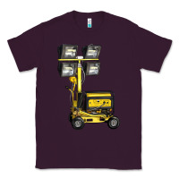 Plum Towable Light Towers Classic Tee - LillyAllenDesigns