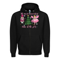Black the most wonderful time of the year Zipper Hoodie - MaliasSmallBusiness