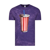 Cloud Purple coke Vintage Tee - AdoDesignShop