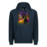 Navy Stay Sweet Premium Hoodie - texasbilliewilder