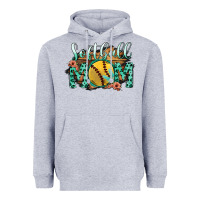 Heather Grey Softball Mom Heavyweight Hoodie - Bettercallsaul