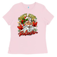 Dont Stop Believin Ladies Tee | Teevron