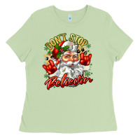 Matcha dont stop believin Ladies Tee - Zillion Design Studio