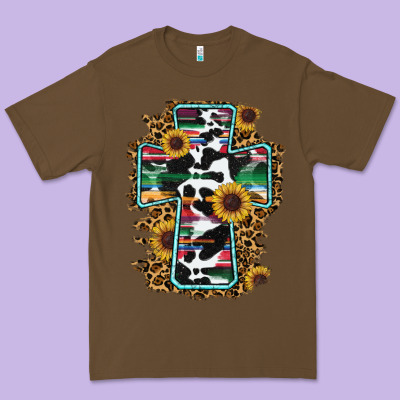 Western Cross Premium Tee Designed By Ranaportraitstore