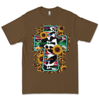 Cacao western cross Premium Tee - RanaPortraitStore