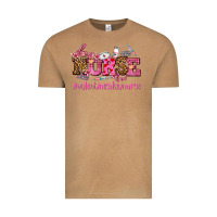Vintage Camel nurse with valentines day element Vintage Tee - AdoDesignShop