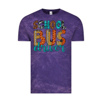 Cloud Purple school bus driver Vintage Tee - Artiststas