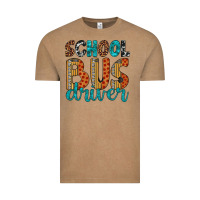 Vintage Coffee school bus driver Vintage Tee - Artiststas